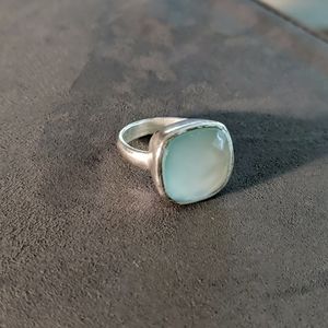Chalcedony ring